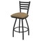 Holland Bar Stool Co 30" Swivel Bar Stool, Pewter Finish, Canter Sand Seat X410 - alternate 1